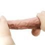BAILE - Sliding Skin 9,4'' Flesh Bendable Suction base TPR - 9