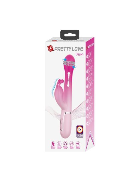 PRETTY LOVE - Dejon, 7 vibration functions 4 rotation functions 4 thrusting settings - 2