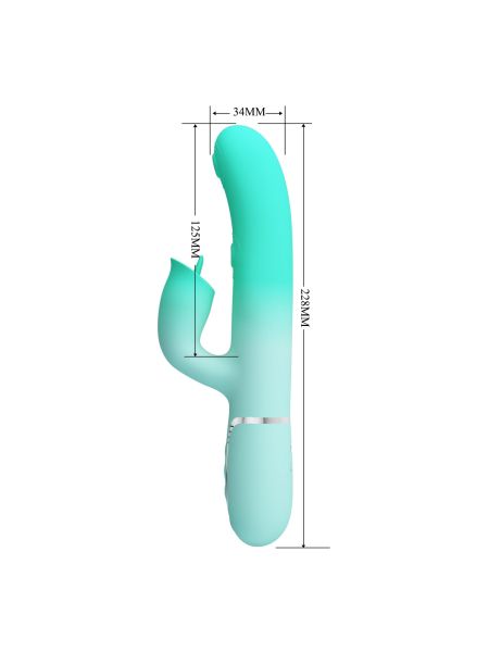 PRETTY LOVE - Gigi,7 thumping functions 7 licking modes, Silicone - 9