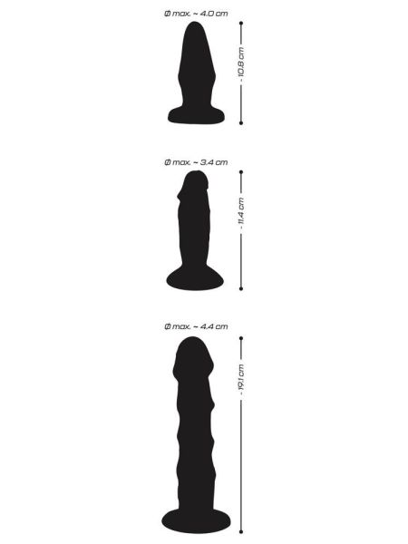 3pc dildo set - 8