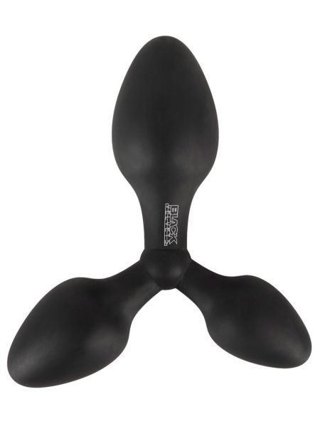 Black Velvets Triple Butt Plug - 3