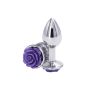 Rose Buttplug Small Purple - 2