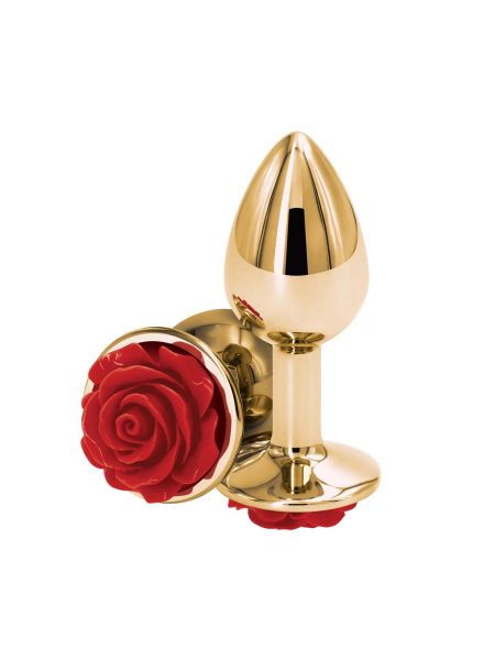 Rose Buttplug Small Red