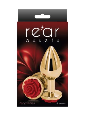 Rose Buttplug Medium Red - image 2