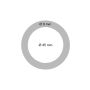 Cockring Rvs 8 mm - 45 mm Metal - 5