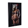 2PC Peek-a-Boo Bra and Panty Black - 9