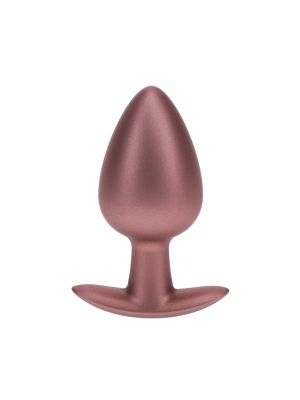 Smooth Silicone Anal Plug - Large - 3.5
