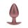 Smooth Silicone Anal Plug - Large - 3.5