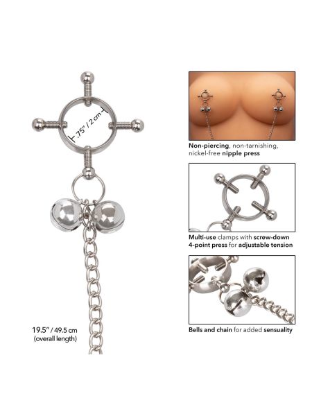 4-Point Nipple Press W Bells Metal - 5