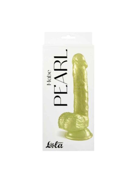 Pearlescent dildo Mabe Pearl Golden