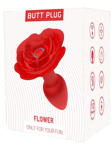 Rose rotating anal plug - 11