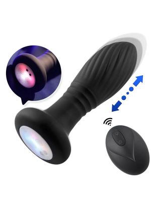 Lighting anal plug black - image 2